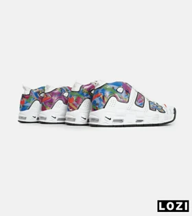 کفش کتانی مردانه و زنانه سفید NIKE Air More Uptempo '96