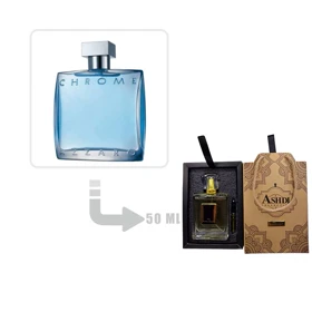 عطر ادکلن آزارو کروم مردانه 50 میل اشدی Azzaro Chrome for Men Ashdi 50ml