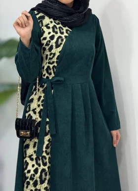 پیراهن مانتویی پاییزه فرنیا