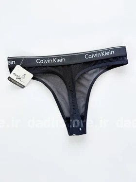 شورت بکلس گیپور طرح قلب نوشته Calvin klein