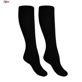 جوراب ساق بلند مردانه مدل پنبه‌ای مشکی ضیاکو کد 5181-337