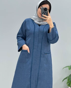 مانتو کیمونو دو جیب شانتون