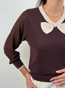 بافت یقه پاپیون