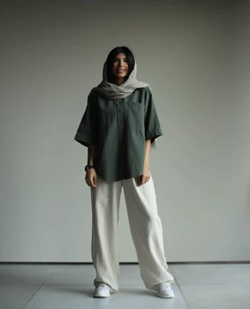 شومیز سه ربع