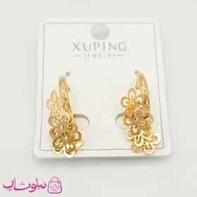 گوشواره آویز دخترانه ژوپینگ مدل گل