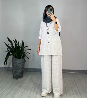 ست مانتو و شلوار ویشگاه