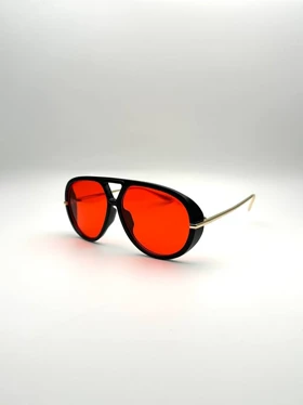 عینک آفتاب جدید ولوکس زنانه ومردانه BOTTEGA VANETA مدلSG-f9813 (مشکی عدسی قرمز)
