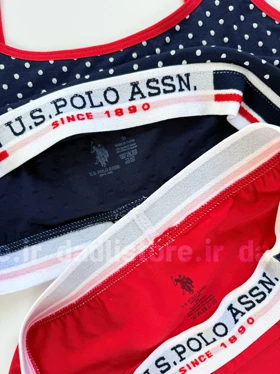 ست نیم‌تنه بدون کاپ و شورت اسلیپ اسپورت پولو U.S Polo Assn