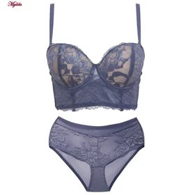 ست شورت و سوتین زنانه ماییلدا مدل لانگ لاین پوش آپ فنردار کد 5479-106