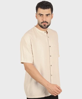 پیراهن لش مردانه یقه دیپلمات راه راه 2648