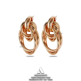 گوشواره بزرگ پیچی Women Earrings G1