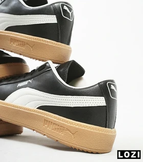 کفش کتانی مردانه مشکی کرم PUMA SUEDE