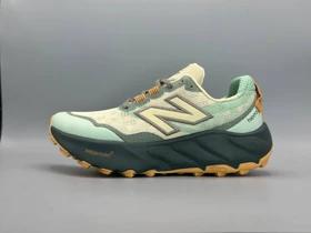 کتانی نیوبالانس فرش فوم ایکس هیروو کرم سبز نارنجی/New Balance hierro