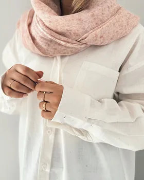 شومیز مانتویی pastil (سفید)