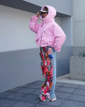 کاپشن دخترانه کراپ میو