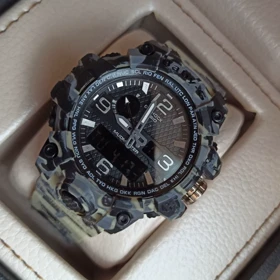 ساعت اسپرت بی بی جیشاک بند طرح ارتشی