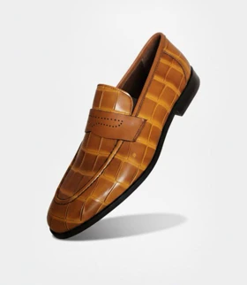 کفش رسمی مردانه چرم یلسان مدل سوآرز کد 543-GC