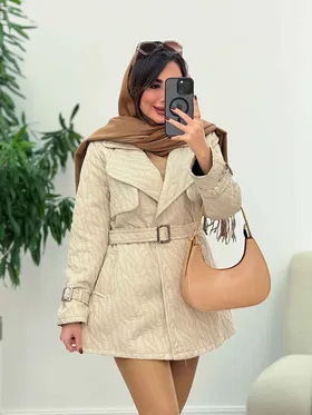 پالتو طرح دار نازلی