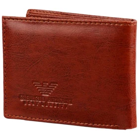 کیف پول چرم مصنوعی مدل Armani
