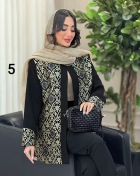 مانتو طرح دار سیمین