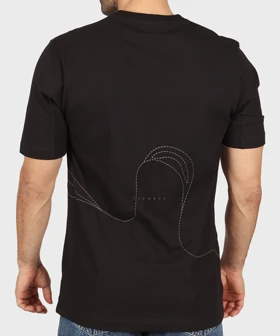 تیشرت طرحدار مردانه میلتون 1423