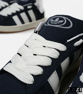 کفش کتانی مردانه و زنانه سرمه ای سفید ADIDAS Campus مدل 4999