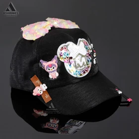 کلاه دخترانه عروسکی Baseball Cap HA105