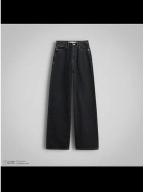 شلوارجین زنانه مدل بگ قد110 شناسه 71446