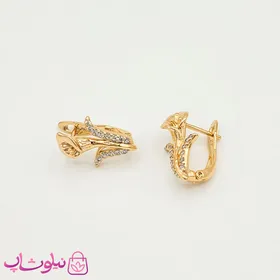 گوشواره زنانه ژوپینگ مدل گل شیپوری