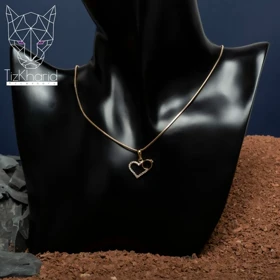 پلاک قلب و حلقه ژوپینگ