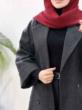 پالتو پشمی آستردار آیسو گلدیس