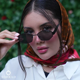 عینک زنانه سلین | فریم کائوچو عدسی پلی کربنات