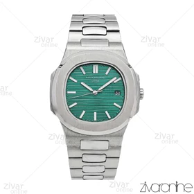 ساعت پتک فیلیپ ناتیلوس مردانه صفحه سبز 106039