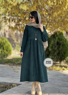 پیراهن مانتویی گیتا