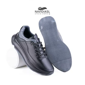 کفش مردانه چرم اسپرت طبی کد 6011003