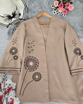 مانتو گلدوزی شاپرک