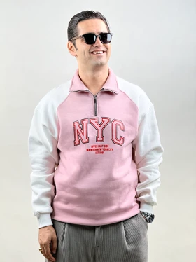 دورس نیم زیپ چاپی NYC