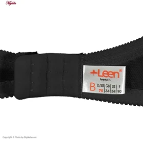 سوتین زنانه بدون فنر سه تکه کلاسیک مشکی لین مدل 4680-425