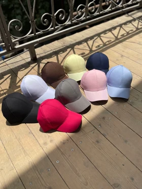 کلاه کتان ساده نقابدار