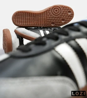 کفش کتانی مردانه و زنانه مشکی طوسی قهوه ای ADIDAS Samba