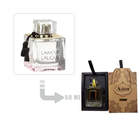 عطر ادکلن لالیک لامور زنانه 50 میل اشدی Lalique L’Amour for Woman Ashdi 50ml
