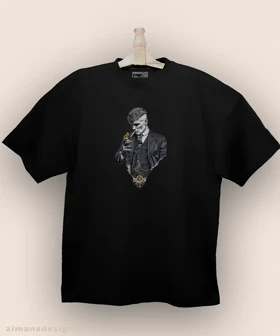 تیشرت لش مردانه و زنانه طرح پیکی بلایندرز شخصیت تام شلبی کد 889