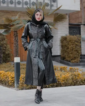 پالتو بلند زمستانی مدل یاسمین