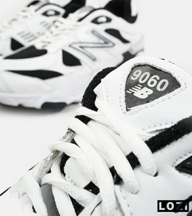 کفش کتانی بزرگ پا سفید مشکی NEW BALANCE 9060