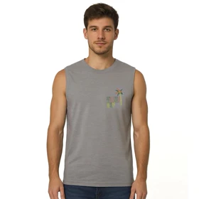 تیشرت بدون آستین رگولار فیت مردانه - 15242320