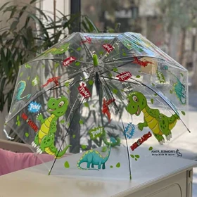 چتر کودک شیشه ای طرح حیوانات