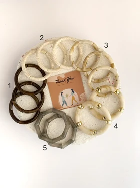 دستبندهای رزینی پاییزی