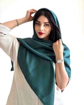 روسری کریستال شاین یشمی