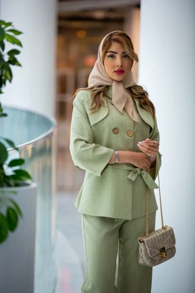 مانتو شلوار اسلپ