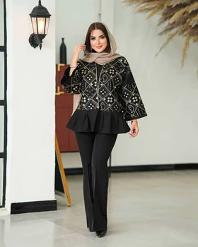 کت زنانه مدل لینن دمپا چین خرج کار هندی